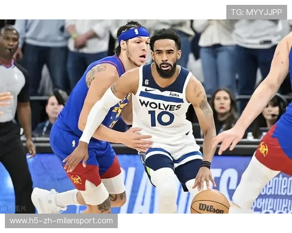 唐斯篮下几次补篮命中，森林狼牢牢把握住主动